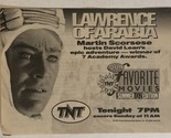TNT Movie Print Ad Vintage Lawrence Of Arabia TPA2 - £4.72 GBP