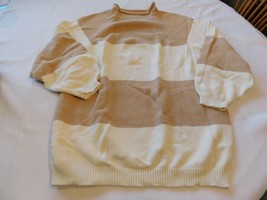 Casual Corner Women&#39;s Ladies Long Sleeve Cotton Sweater Shirt Size XL xlarge - £14.12 GBP