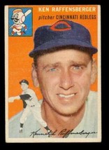 Vintage 1954 Baseball Card TOPPS #46 KEN RAFFENSBERGER Cincinnati Redlegs - $11.40