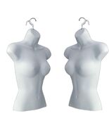 New Female Torso Mannequin Form- White 2PK - €28,98 EUR