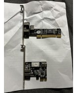 firewire pci card lot of 2 - $165.66 MXN
