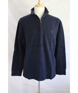 POLO RALPH LAUREN Men&#39;s 1/4 Zip Cotton Sweater Pullover size XL - €19,49 EUR
