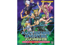 DVD Anime JOJO&#39;s Bizarre Adventure Season 1-6 (1-176 End) + Live Movie English*  - £46.31 GBP