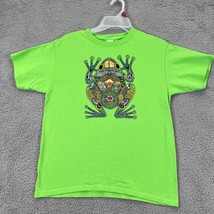 Gildan Mens Green Ultra Cotton Short Sleeve Crew Neck Pullover T Shirt S... - £15.79 GBP