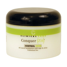 Clinical Care CONQUER(ZIT) ControlZone Oil Control Moisturizer, 8 Oz.