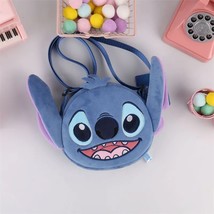  Peluche Stitch Messenger Bag Kawaii Peluches  Plush Backpa for Girls Dolls Soft - £96.19 GBP