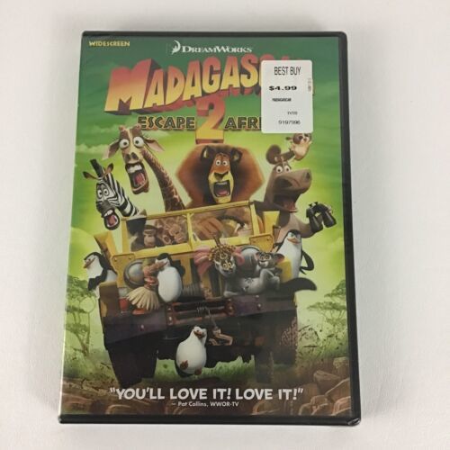 Primary image for Madagascar 2 Escape Africa DVD Movie PG Dreamworks 2009 Sealed NEW