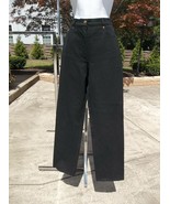 ST.JOHN SPORT BLACK STRETCH DENIM PANTS 4 - $49.99