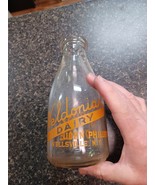 Weldonian Dairy John Phillips Wellsville NY Milk Bottle Quart - $29.69