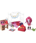 My Little Pony Equestria Girls Minis Pinkie Pie Slumber Party Bedroom Set - £70.69 GBP