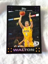 Luke Walton Lakers Topps Basketball Card #4 - 2006-07 LA Lakers Collectible - €2,54 EUR