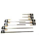 Bundle of 8 Bar Clamps, 2 Each- 12&quot;, 18&quot;, 24&quot; &amp; 36&quot; Woodwork Tools Quick... - $69.99