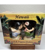 Hawaii Aloha State Keiki Ceramic Salt and Pepper Shakers - $13.71 CAD