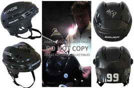 Wayne Gretzky Signed Los Angeles Kings Hockey Helmet Exact Proof COA.Autographed - £1,035.09 GBP