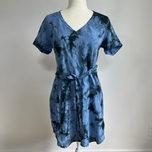 Anthropologie Cloth &amp; Stone Liv Tie-Front Mini Dress Small - $29.99