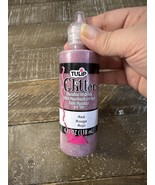 Tulip Glitter Dimensional Fabric Paint Red - $556.80 MXN