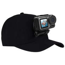 PULUZ Baseball Hat with J-Hook Buckle Mount &amp; Screw for GoPro, DJI OSMO Action a - £3.15 GBP