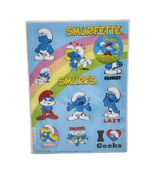 2009 PEYO SMURFS 12 MAGNETS NEW IN PACKAGE PAPA SMURF SMURFETTE BABY GEEKS - £14.94 GBP