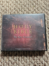 Holy Bible King James Version New Testaments Audiobook MP3 2 CDs George ... - $28.71