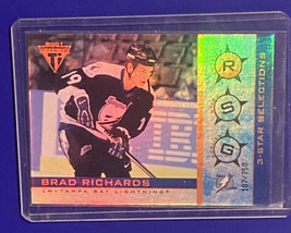 2000-01  Titanium Hockey Three-Star Selection #28 Brad Richards 107/750 Rookie - £3.73 GBP