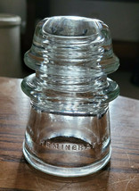 Hemingrey Made In The USA Clear Glass Insulator Decorative Collectible Nice - £7.90 GBP