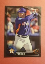 2016 Bowman Draft Derek Fisher Black 245/499 SP Houston Astros #BD-138 FREE SHIP - £1.92 GBP