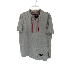 JASON WU short sleeve top drawstring gray Size Med - $19.79