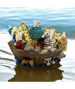 Vintage Noah’s Ark Tea Set, 1994 Ranger Products decorations animals bib... - $19.79