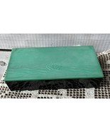 Vtg Art Deco Modernistic Green Blk Celluloid? Presentation Box Community... - $932.55 MXN