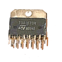 TDA1670A x NTE1862 Integrated Circuit TV Vertical Deflection Circuit STM - £1.91 GBP