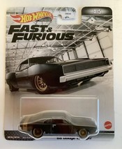 NEW Hot Wheels Premium Fast &amp; Furious &#39;68 DODGE CHARGER 1:64 Die-Cast Vehicle - £12.42 GBP