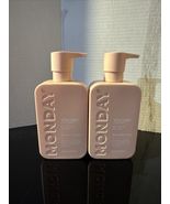 SET: Monday Volume +Collagen Shampoo &amp; Conditioner 12 fl oz pumps Fine T... - $15.47