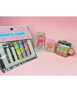 Lot of Vintage 1976 Sanrio My Melody Erasers Pencil Toppers Colorful House - $131.40