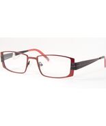 JACQUES LEMANS 1-6025 Brillengestell Full Rim Candy Red /Black 52-18-135mm - $96.03