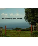 Digital Image Photograph Keep Out Fence and Ocean - $0.89