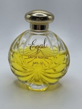 Egal Égal Perfume Vintage Discontinued Collectibles 3.4 FL OZ Bottle 80% Full - £29.65 GBP