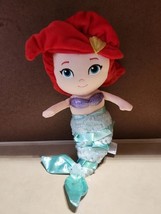 Ariel Plush 12&quot; Disney Baby Little Mermaid Stuffed Animal Toy Kids Preferred - £7.90 GBP