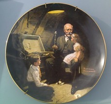 1983 Norman Rockwell GRANDPA&#39;S TREASURE CHEST Plate - $3.95