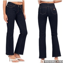 Abrand ‘99 Low Rise Bootcut Alice Dark Wash Jeans Women’s Size 31 - £28.31 GBP