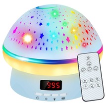 Star Projector Night Light For Kids Room With Remote Control, Toys For 3-8 Year  - £36.98 GBP