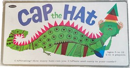 Vintage 1965 Whitman Cap the Hat Board Game, Western Publishing - incomp... - £15.30 GBP