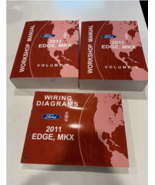 2011 Ford EDGE LINCOLN MKX Service Shop Repair Workshop Manual Set OEM W... - $1,252.95 MXN