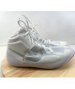 Nike Fury Wrestling Shoes Mens Size 7.5 White Silver Metallic MMA Combat... - $1,090.68 MXN