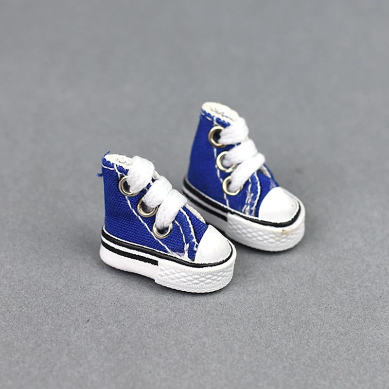 Adollya BJD Doll Accessories 3.5cm Fashion Shoes OB Casual Canvas Shoes for Doll - £109.16 GBP