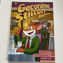Geronimo Stilton Reporter #6 : Paws off, Cheddarface! 2020 HardCover - $9.99