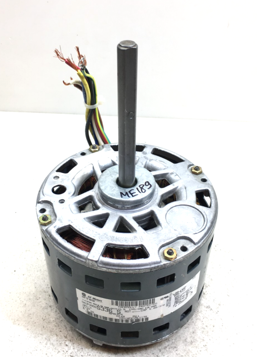 GE 5KCP39GGS336S Blower Motor 1/3HP 1075RPM 1PH 115V HC41AE117A used #ME189 - $79.90