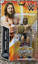 Champions Daniel Bryan Action Figure World Heavyweight Championship WWE WWF - £31.85 GBP