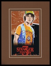 2019 Stranger Things 3 Dustin Henderson Framed 11x14 Poster Display - £27.21 GBP