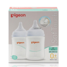 Pigeon SofTouch Bottle PP 160ml Twin Pack - £91.45 GBP
