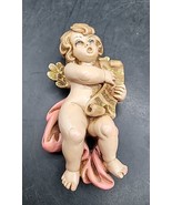 Vintage German Hand Painted GEWI signed Cherub Angel Christmas Ornament ... - £15.02 GBP